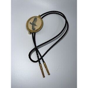 Bolo Tie Flying Bald Eagle Mens Accessory Neckties Gift Festival America Western